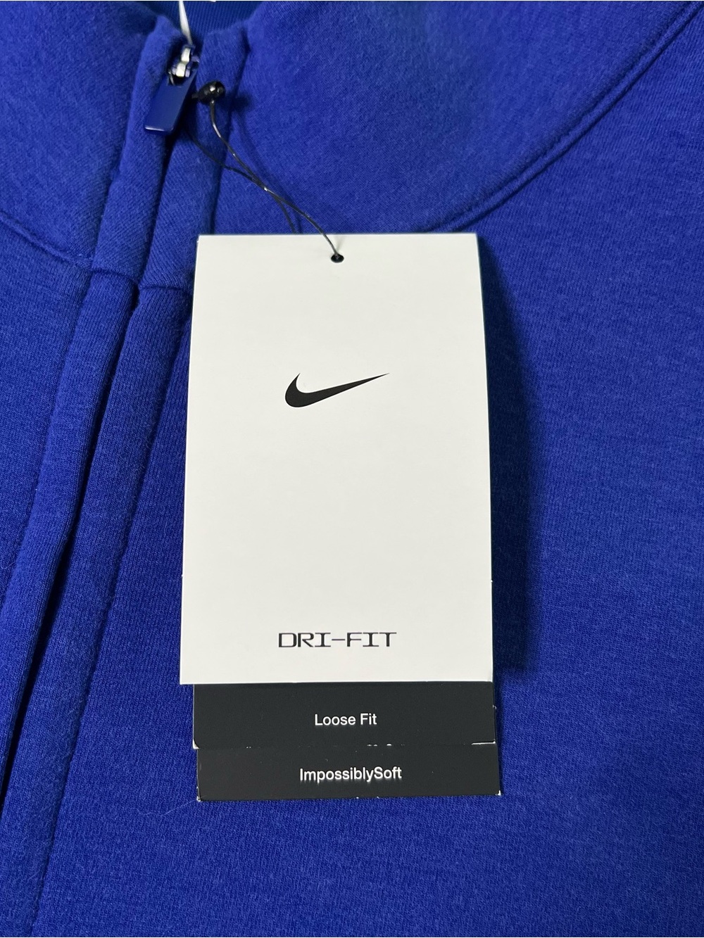 Nike 24.7 ImpossiblySoft Dri-FIT 1/2-Zip Top Men’s Size XXL - Picture 9 of 10